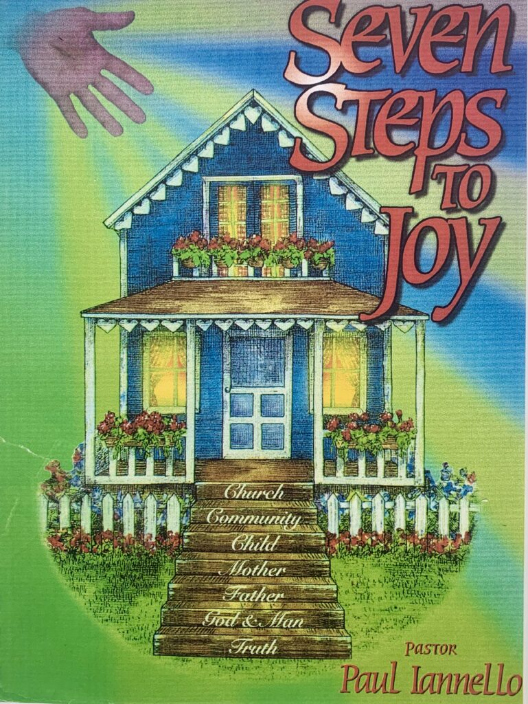 Cover art for the '7 Steps to Joy' program, authored by Paul Iannello